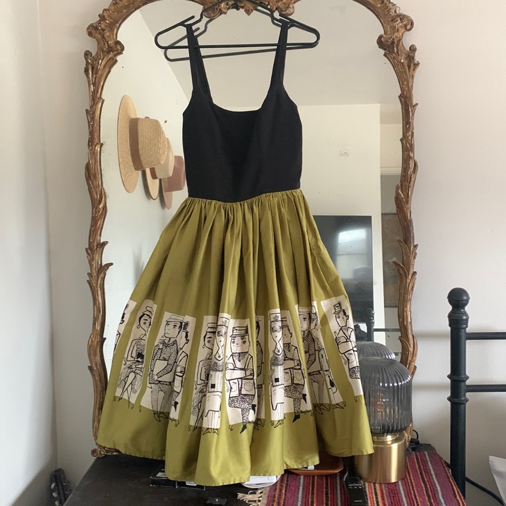 Mary Blair-Commuter Dress-Pinup Couture-Retro-Vintage Inspired